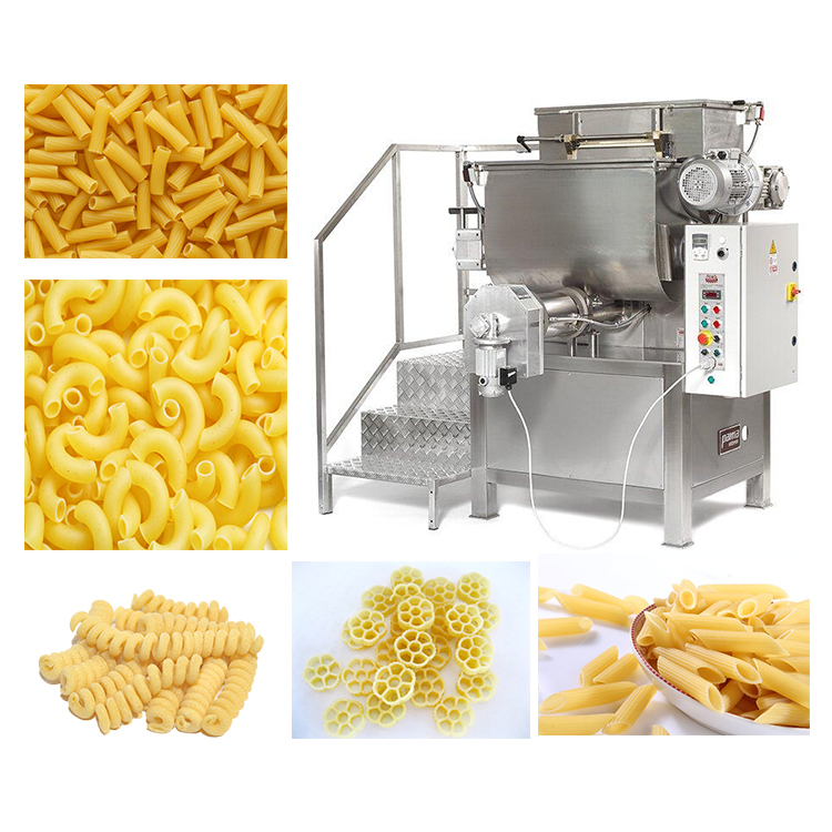 通心粉生产线 I小产量挤压意大利面加工机械I 单螺杆短通心粉设备