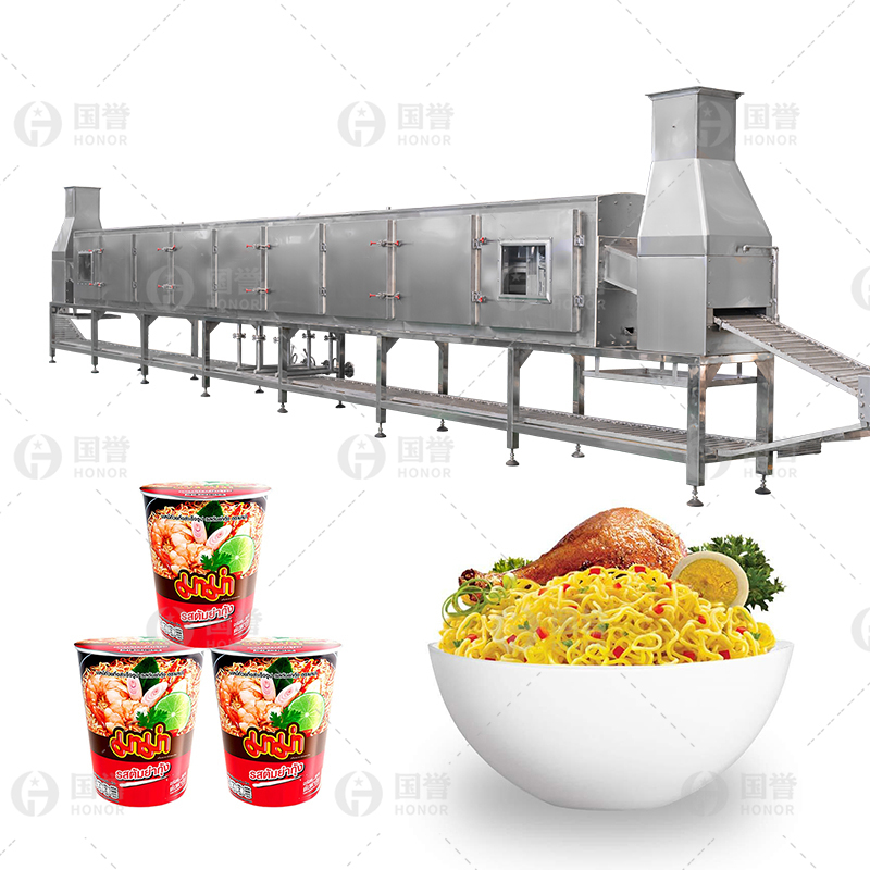 大型自动化火锅面生产线设备麻辣烫方便面生产线粗粮方便面生产线